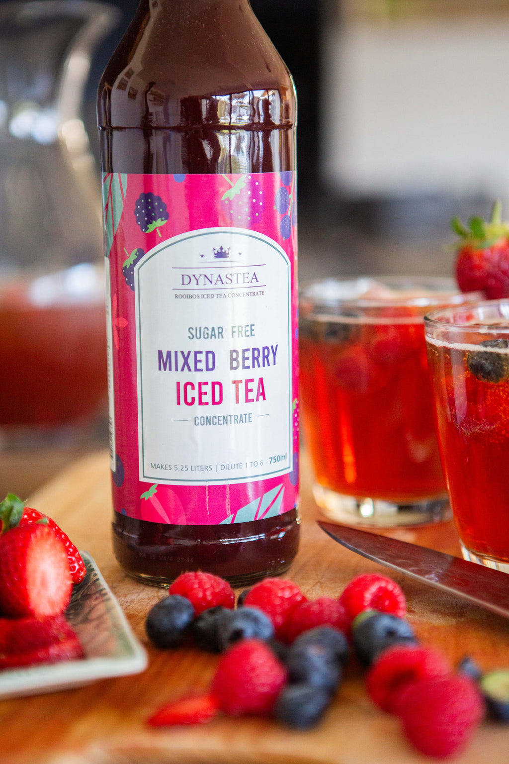 Mixed Berry Iced Tea Concentrate